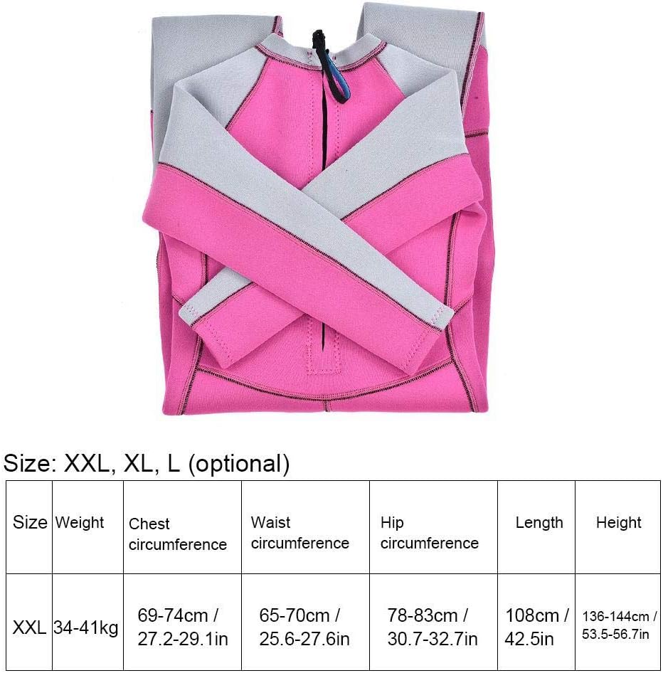 Water Sports Rubber Nylon Wetsuit Long Thermal Swimsuit Girls Boys Child Zip One Piece Sun Protection Full Suit And Shorty Swimsuit Keenso 3mm Kids Wetsuit Diving Suits Water Sports Rubber Nylon Wetsuit Long Thermal Swimsuit Girls Boys Child Zip One Piece Sun Protection Full Suit And Shorty Swimsuit Keenso 3mm Kids Wetsuit Diving Suits