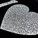 Silver Glitter HTV Heat Transfer Vinyl Bundle for T-Shirt 12