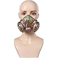 Taeyue Mask Cosplay Gas Mask Costume Accessories for Adult Halloween Party