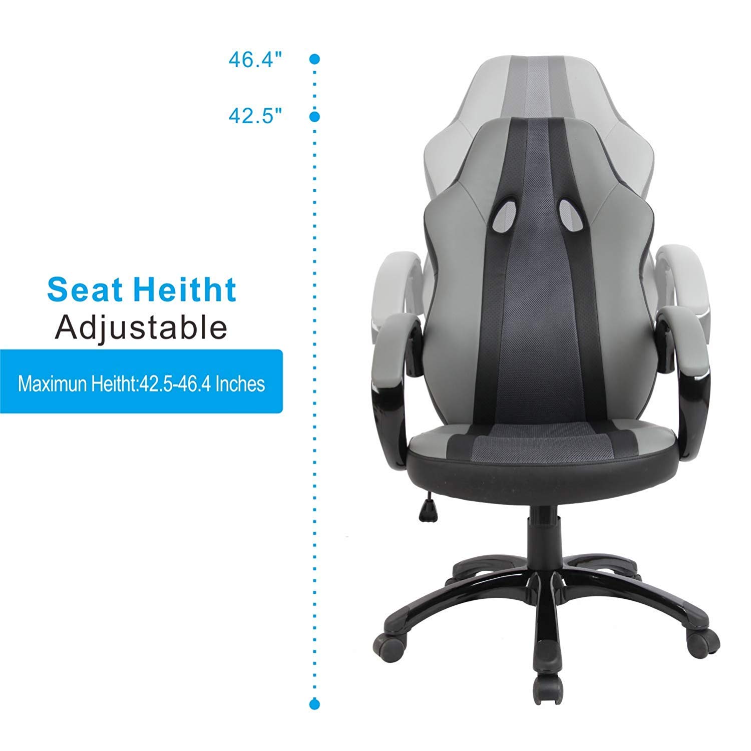 Smugdesk Office Chair, High Back Ergonomic Gaming Desk Chairs for