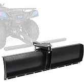 FULUPET 42" Scrape Blade Implement with 5 Adjustable Angles, 3-Point Tow Behind Grading Blade Attachment for ATV UTV Lawn Garden Tractors, 2 Inch Receiver, Driveway Grader, Ground Leveler, Snow Plow