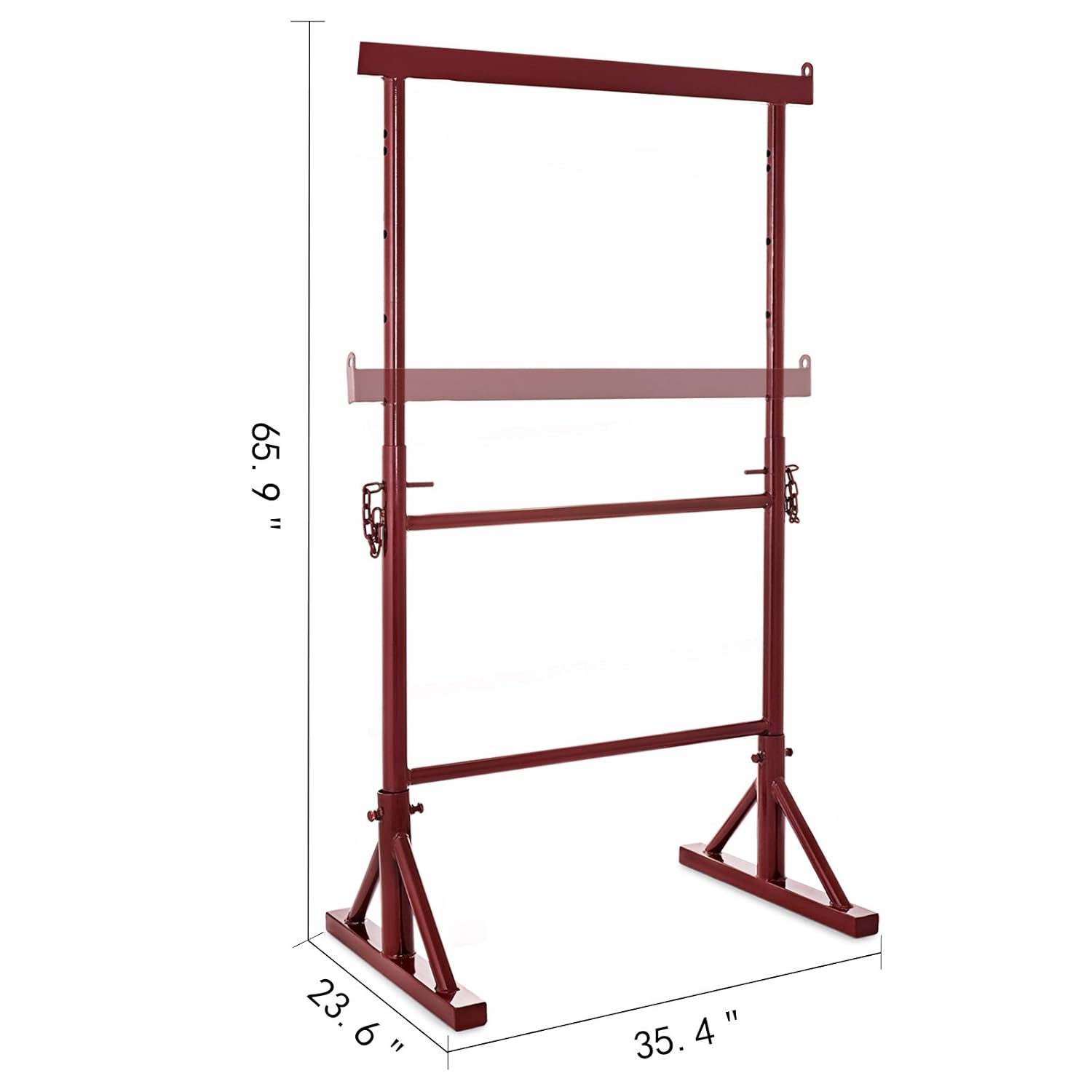 Telescopic Builder Bricklayer Painter Plasterer For Stand Band Scaffold Iron Portable Capacity 551lb Adjustable Height 5 5ft To 3 4ft Trestle Happybuy Lifting 6 Level Support Scaffolding Accessories Brand Www Klevering Com