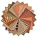 40 Primitive Charm Pack, 5 inch Precut Cotton Homespun Fabric Squares by JCS
