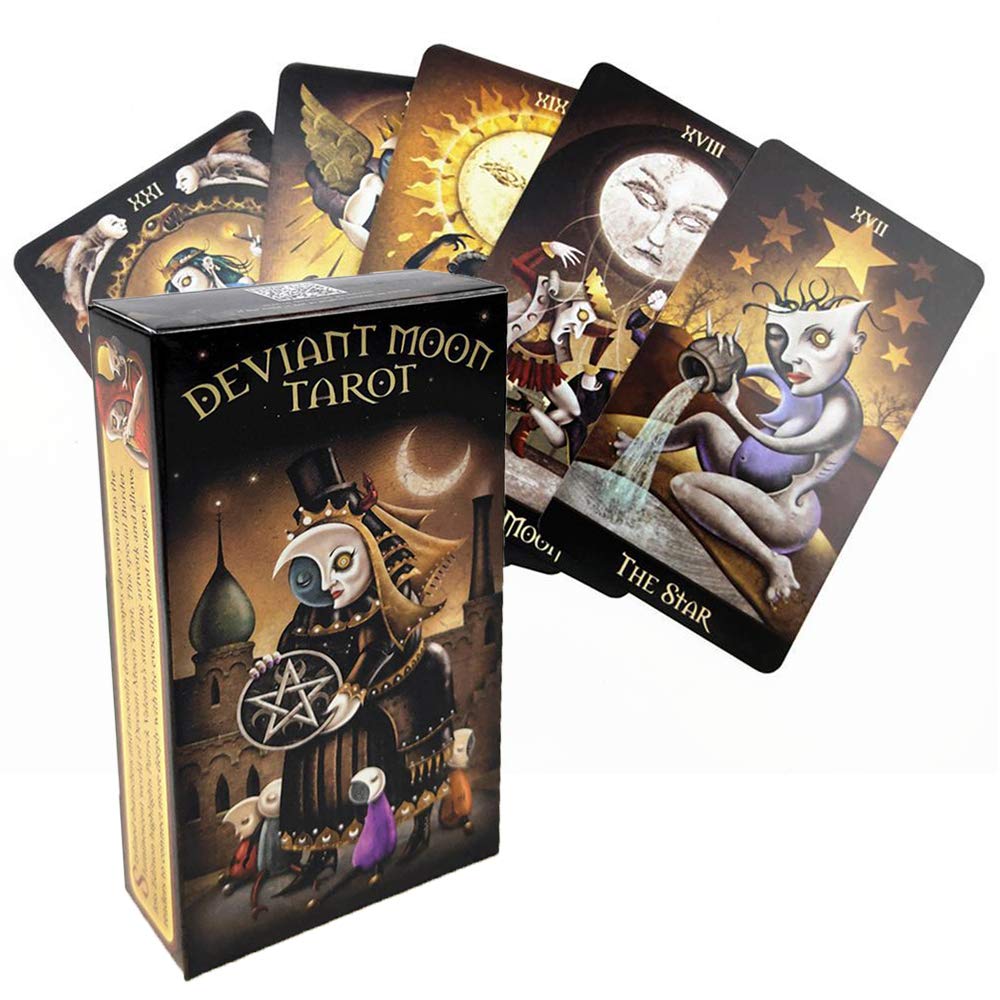 Buy Deviant Moon Tarot Cards 78 Cards Evil Moon Tarot Board Games