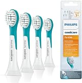Philips Sonicare for Kids Compact Replacement Heads 3+ Blue 4 Pack HX6034/33 view 1