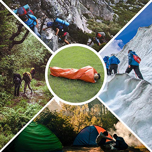 Delmera Emergency Survival Sleeping Bag, Lightweight Waterproof Thermal