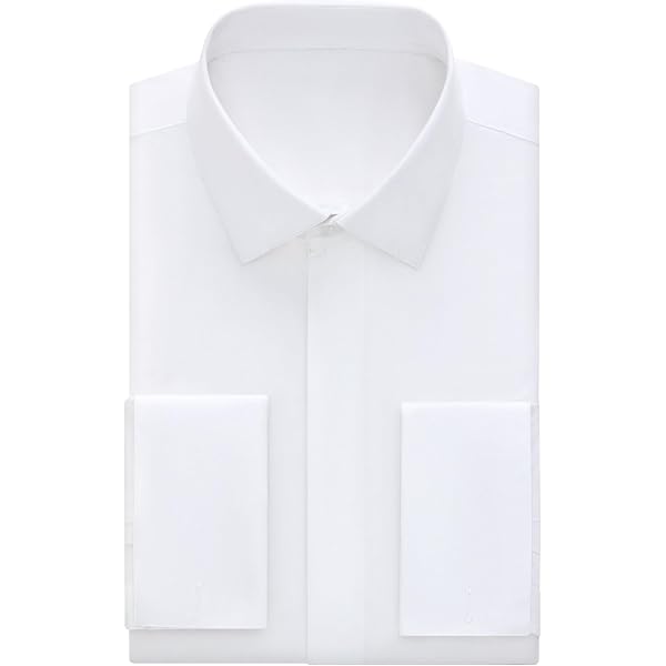 neil allyn white dress shirt Neil Allyn Classic Fit Pique Wing Collar Tuxedo Dress Shirt in Tuxedo White  Mens Formal Mardi Gras Shirt, Size L 34/35