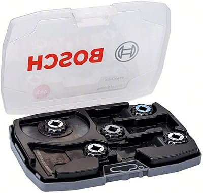 Bosch 5-piece Starlock Tungsten Carbide Plunge-Cutting Blade Set