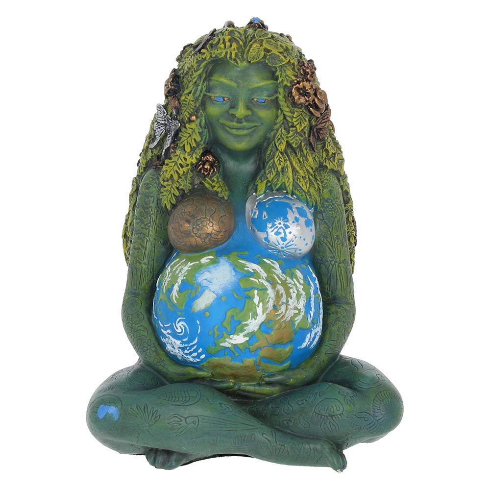 Nemesis Now H3558J7 Mother Earth Figurine 17.5cm Green, Resin, One Size โ image 1