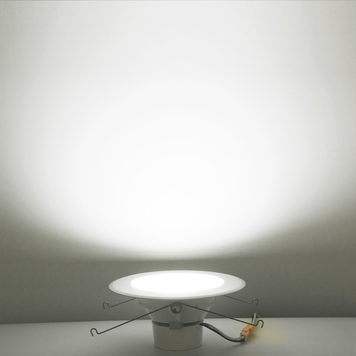 JJC Downlights Retrofit LED Recessed Lighting 5/6 Inch Dimmable 5000K 18W(90W Equiv.)1200LM,Energy Star ETL-Listed