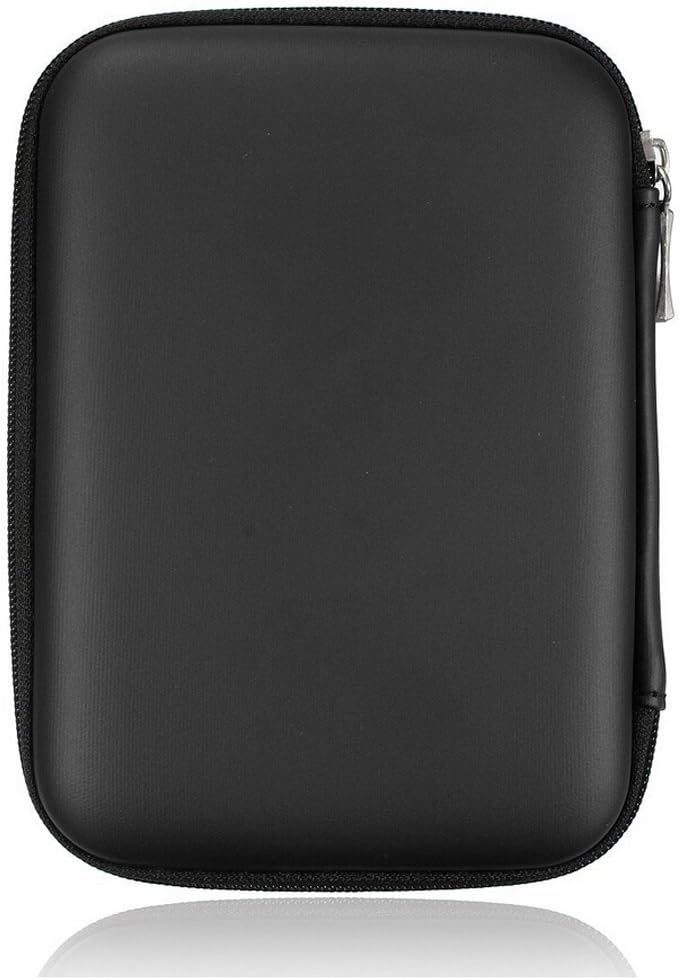 Leisial Shockproof Bag Electronics Pouch Cable Organiser USB Flash Hard Drives Case Bag for Power Bank Cables USB SD Card U Disk Drive SD with Credit Card Slot Holder