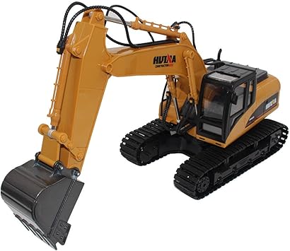Per Camión Excavadora Teledirigido Juguete de Camión de Construcción Escala de 1:14 Control Remoto: Amazon.es: Juguetes y juegos