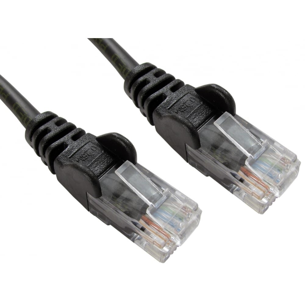 10m Black Cat5e Ethernet RJ45 High Speed Network Internet Cable 10 Metre UTP Lead Cat 5e