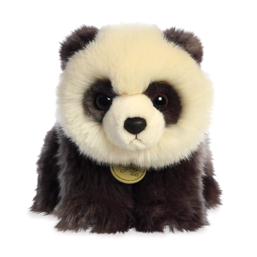 Aurora, 61348, MiYoni Baby Panda, Grey and White, Soft Toy, for Children