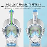 G2RISE SN01 Full Face Snorkel Mask with Detachable Camera Mount view 5