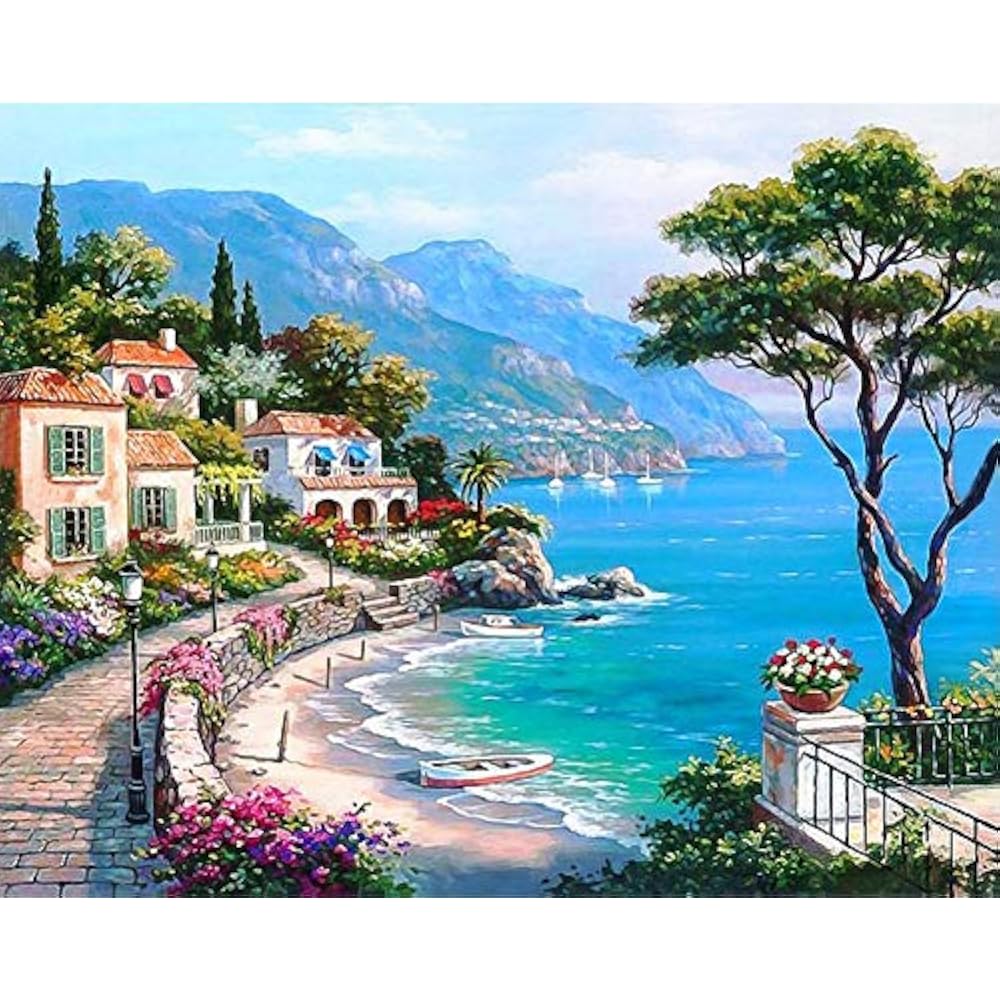 DIY 5D Large Diamond Painting Kits For Adults Kids Full Drill Crystal