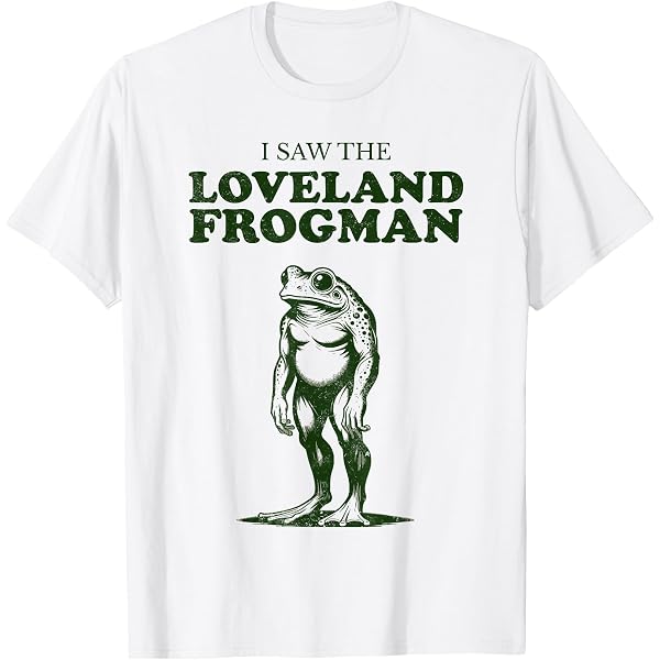 Amazon.com: Loveland Frogman Ohio Tourist Visitor T-Shirt