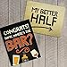 Wedding Photo Booth Double Sided Cards, Jumbo-Sized, 6-Pack