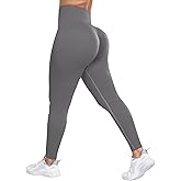 NORMOV Seamless Workout Butt Lifting Leggings - Booty Scrunch Gym Leggings for Women