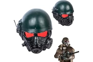Karc New Version Doomguy Eternal Helmet Fallout Deluxe Resin Full Head Mask for Halloween Cosplay Costume Prop Accessories