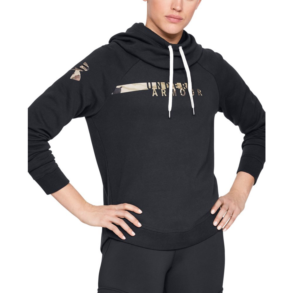 Under Armour UA Favorite Fleece Camo Logo SM Black