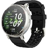 Amazfit Active 3 Smart Watch, 1.32" AMOLED Sapphire Glass, GPS, iOS/Android | 45mm, 12-Day Battery, Water-Resistant, 4GB Storage, Offline Maps, 170 Workout Modes, Heart Ratet Tracker