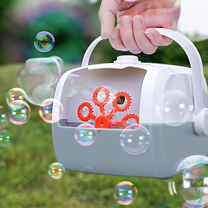 Amazon.com: beiyoule Bubble Machine Automatic Bubble Blower - Portable