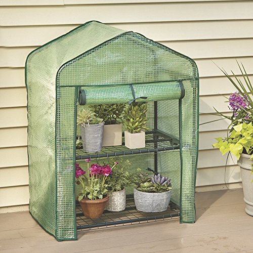 Kotulas 2-Tier Mini Greenhouse — 27in.W x 19in.D x 36 1/2in.H