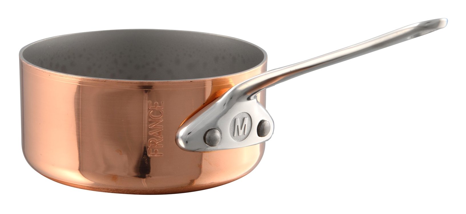 Mauviel Me Mini Frying Pan – Stainless steel, stainless steel, 14 x 7 x 6 cm