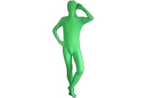 VSVO Full Body Greenman Suit - Lime Green (Lime Green, Medium)