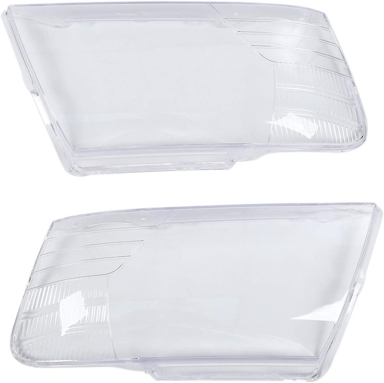 CUHAWUDBA for Pajero V73 V75 V77 03-11 head light lamps Shell Transparent Lampshade Lampshade Headlight Cover Lens Glass