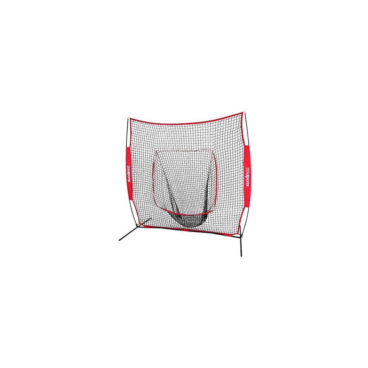 ZENY 7'×7' Baseball Softball Practice Net Hitting Batting Catching