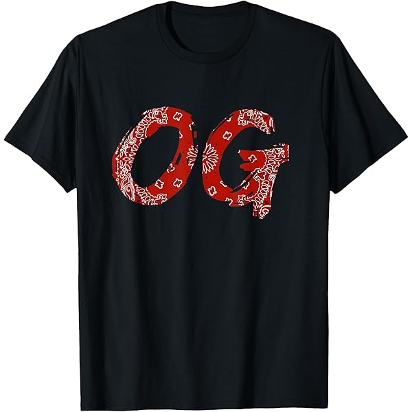 Amazon.com: OG T Shirts For Men Original Gangster Shirt
