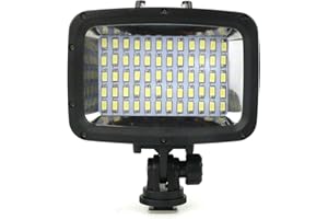 LIANQIAN Waterproof Video Light Underwater Lights Dive Light for Gopro/AKASO Action Cameras and Canon/Nikon SLR Cameras Sea f