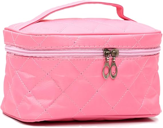 Amazon Super Sunny メイクポーチ 化粧ポーチ バニティケース 鏡付き ジム 会社 ロッカー 旅行に 女子力アップ ピンク Super Sunny 化粧ポーチ 通販