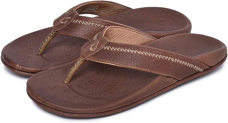 Amazon Olukai オルカイ ハワイ ヒアポ レザーサンダル コンフォートサンダル ビーチサンダル 3カラー 1396 0043 並行輸入 Olukai ビーチサンダル