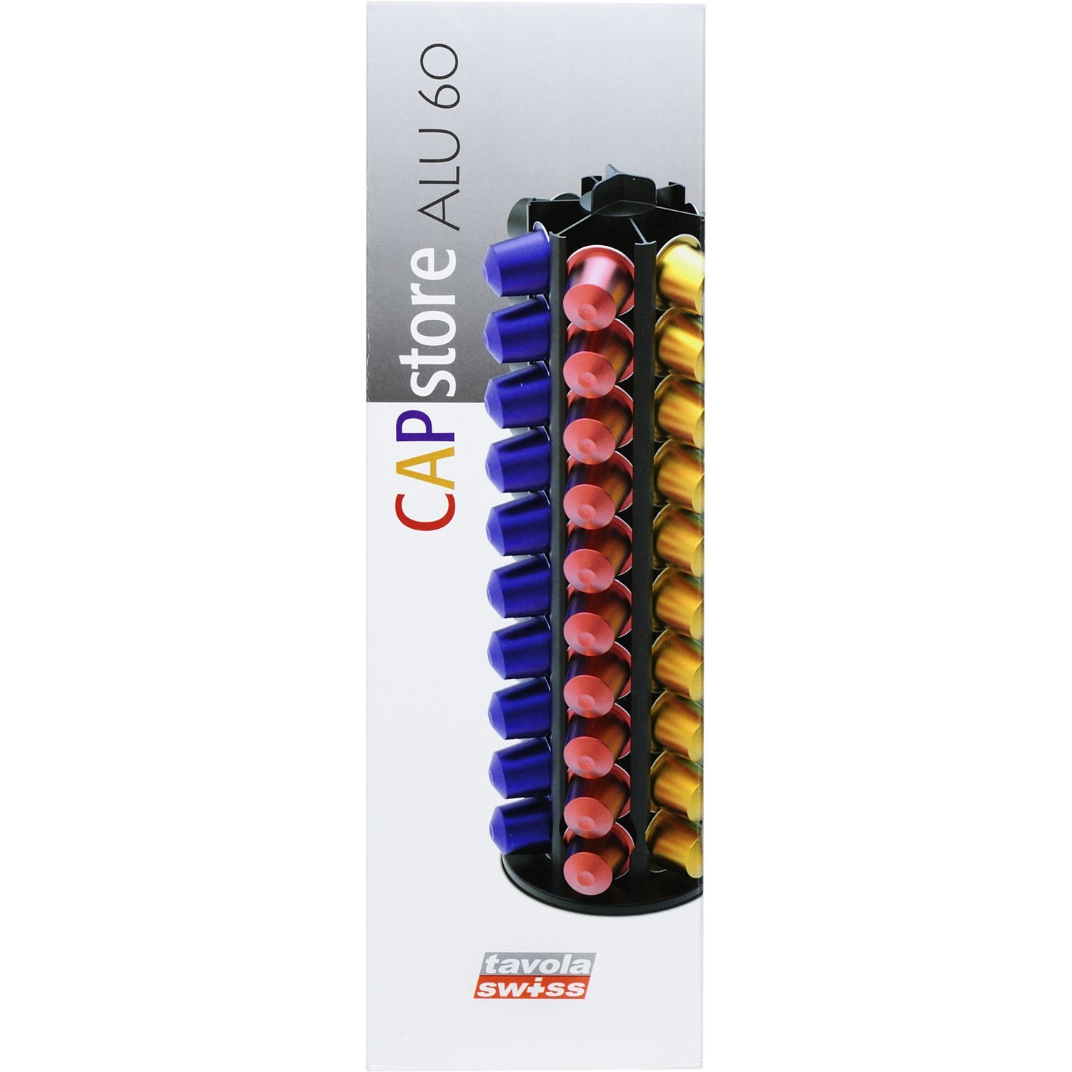 Tavola Swiss Alu60 Capsule Dispenser for Nespresso System