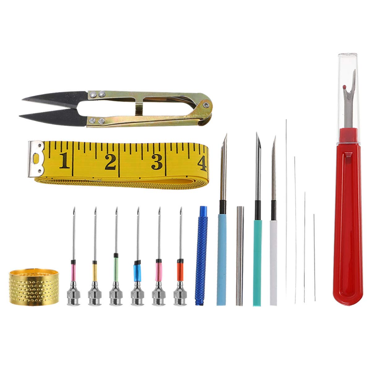 ARTIBETTER 1 Set Embroidery Poking Cross Stitch Tools Punch Needle