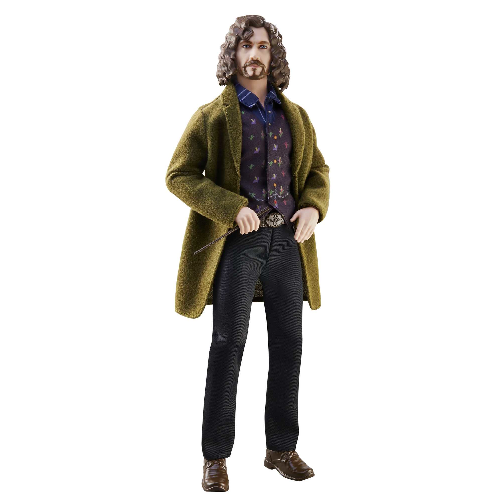 Mattel Harry Potter Collectible Sirius Black Doll (10-inch), Fully Posable, Wearing Signature Outfit with Wand, Gift for 6 Year Olds and Up, HCJ34