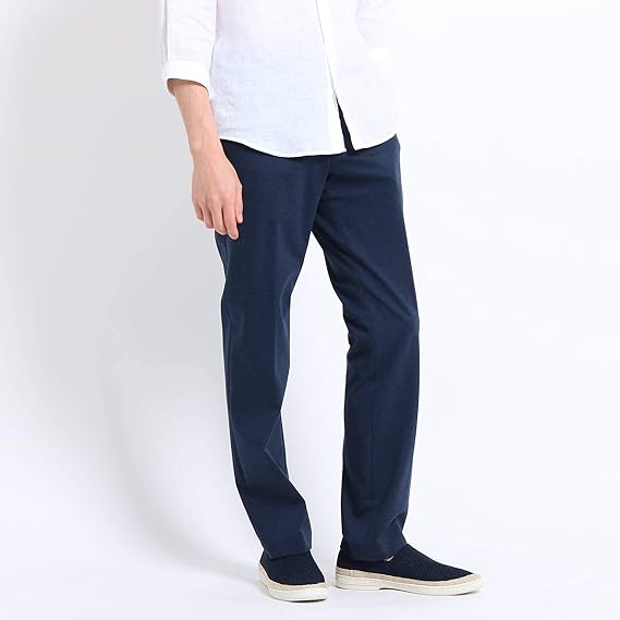Amazon Takeo Kikuchi タケオキクチ モックロディストレートパンツ メンズ ボトムス パンツ ストレッチ ジャージ ネイビー 093 03 L ロングパンツ 通販