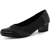 Ortho+rest Women Bunion Dress Shoes Low Heel Orthopedic Slip on Loafers Orthotic Pumps