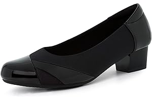 Ortho+rest Women Bunion Dress Shoes Low Heel Orthopedic Slip on Loafers Orthotic Pumps