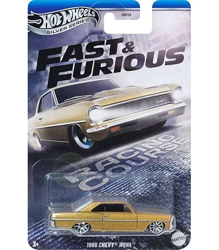 Amazon.com: Hot Wheels Motor City Muscle '68 Chevy Nova 3/4 Gold