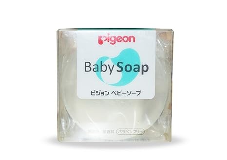 pigeon baby transparent soap