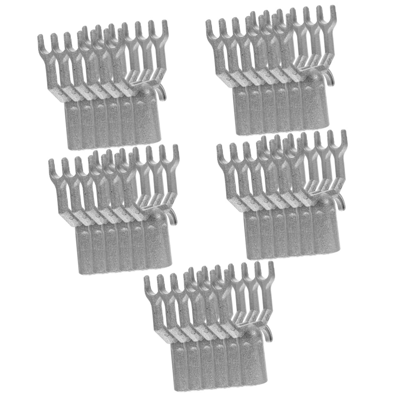 Yardwe 30 Pcs Branch Plug Fruit Tree Branch Support Tree Stakes and Supports for Young Trees Tree Stands Aluminum Alloy Metal Clothes Fork Head Tree Supports for Leaning Tree