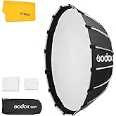 Godox S85T 85cm Umbrella Softbox, Bowens Mount with Diffuser Portable Quick Release Softbox for Godox MS300-V SK400II-V DP400