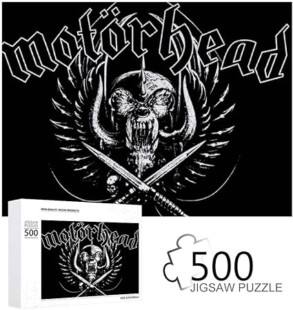 Amazon Motorhead モーターヘッド 500ピース ジグソーパズル 木製パズル 人気 知育玩具大人ベビー幼児 子供 男の子 女の子 子ども パズル誕生日 子供の日 クリスマスの日のギフト挑戦的なおもちゃ ジグソーパズル おもちゃ