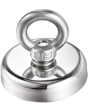 mán de neodimio,Wukong N52 Súper Potente imán fuerza de atracción 132Kg,60mm de