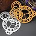 Stencil ZTY66, Metal Clock Cutting Dies Cut Dies Template Mould for DIY Scrapbook Album Paper Card