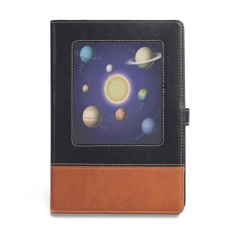 Amazoncom Bound Notebook Space A561 X 86 Leather